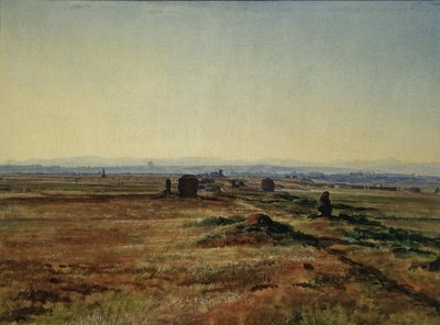 Via Appia o zachodzie słońca? autorstwa Alexander Andreyevich Ivanov