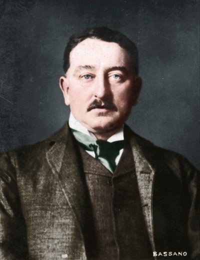 Cecil Rhodes, 1853-1902, urodzony w Anglii południowoafrykański przedsiębiorca i mąż stanu, 1894-1907 autorstwa Alexander Bassano