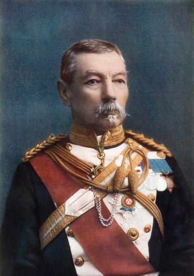 Generał porucznik Sir Drury Drury-Lowe, pułkownik 17. ułanów, 1902. autorstwa Alexander Bassano