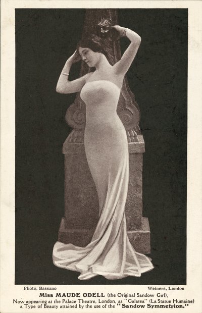 Maude Odell, amerykańska aktorka teatralna (b/w zdjęcie) autorstwa Alexander Bassano