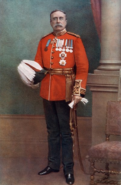 Sir William Lockhart, głównodowodzący w Indiach, ok. 1900 1902 r. autorstwa Alexander Bassano