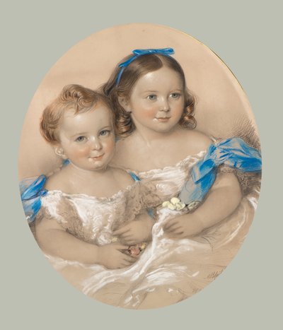 Podwójny portret Mary Sime Greig i Davida Middletona Greig autorstwa Alexander Blaikley