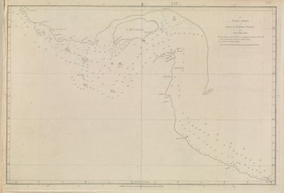 Plany portów, Dalrymple, Alexander opublikowane w 1791 r. Plan Zatoki Perskiej autorstwa porucznika Johna Cant