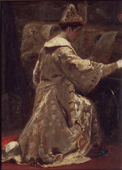 Car Rosji Aleksy I Michajłowicz 1629-1676, przed 1886 autorstwa Alexander Dmitrievich Litovchenko