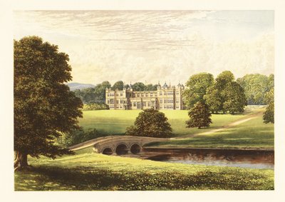 Audley End House, Essex, Anglia. autorstwa Alexander Francis (after) Lydon
