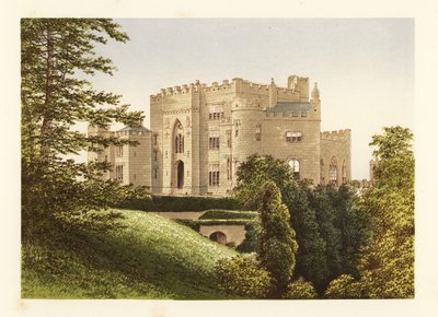 Zamek Birr, Hrabstwo Offaly, Irlandia. autorstwa Alexander Francis (after) Lydon