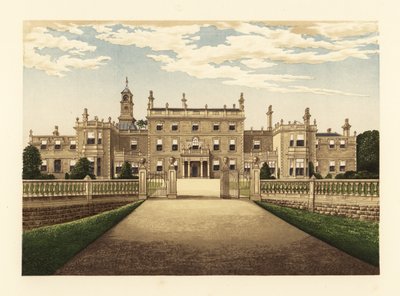Bulwell Hall, Nottinghamshire, Anglia. autorstwa Alexander Francis (after) Lydon