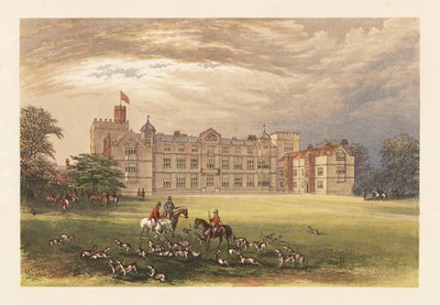 Burton Constable Hall, Yorkshire, Anglia. autorstwa Alexander Francis (after) Lydon