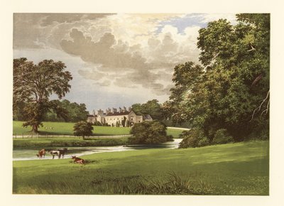 Zamek MacGarrett, Hrabstwo Mayo, Irlandia. autorstwa Alexander Francis (after) Lydon