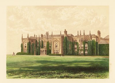 Opactwo Combermere, Shropshire, Anglia. autorstwa Alexander Francis (after) Lydon