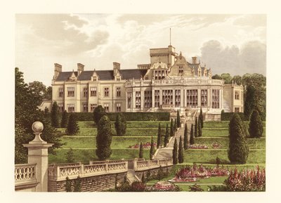 Easton Hall, Lincolnshire, Anglia. autorstwa Alexander Francis (after) Lydon