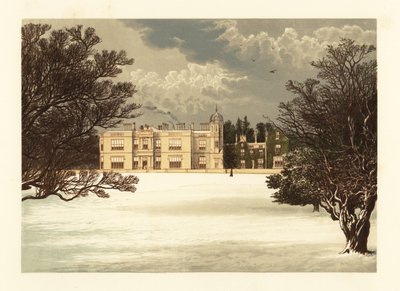 Eshton Hall, Yorkshire, Anglia. autorstwa Alexander Francis (after) Lydon