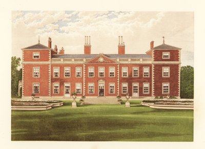 Euston Hall, Suffolk, Anglia. autorstwa Alexander Francis (after) Lydon