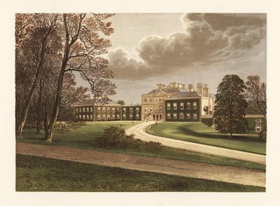 Haddo House, Aberdeenshire, Szkocja. autorstwa Alexander Francis (after) Lydon