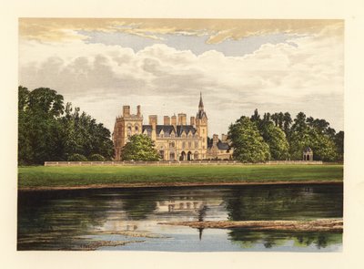 Kelham Hall, Nottinghamshire, Anglia. autorstwa Alexander Francis (after) Lydon