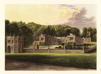 Lanhydrock House, Kornwalia, Anglia. autorstwa Alexander Francis (after) Lydon
