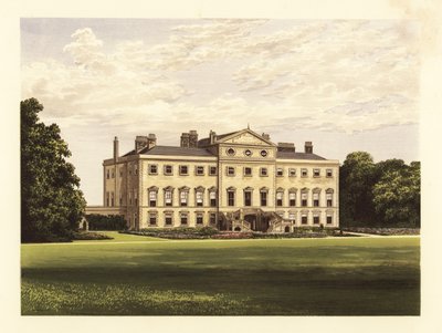 Lathom House, Lancashire, Anglia. autorstwa Alexander Francis (after) Lydon