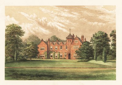 Lea Manor, Lincolnshire, Anglia. autorstwa Alexander Francis (after) Lydon
