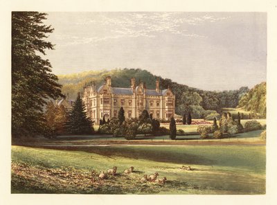 Mamhead, Devon, Anglia. ,1880 (grawerowanie) autorstwa Alexander Francis (after) Lydon