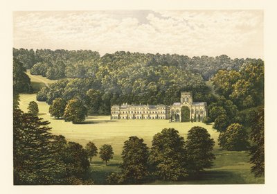 Opactwo Milton, Dorsetshire, Anglia. autorstwa Alexander Francis (after) Lydon