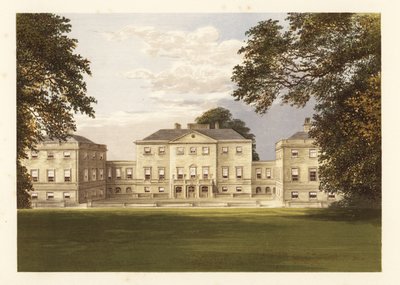 Park Nuneham, Berkshire, Anglia. ,1880 (grawerowanie) autorstwa Alexander Francis (after) Lydon