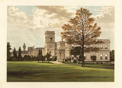 Stowlangtoft Hall, Suffolk, Anglia. autorstwa Alexander Francis (after) Lydon