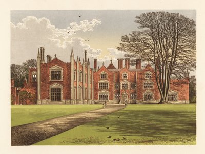 Witchingham Hall, Norfolk, Anglia. autorstwa Alexander Francis (after) Lydon