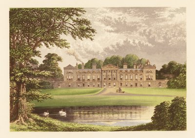 Opactwo Woburn, Bedfordshire, Anglia. autorstwa Alexander Francis (after) Lydon