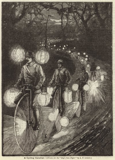 Karnawał rowerowy autorstwa Alexander Francis Lydon
