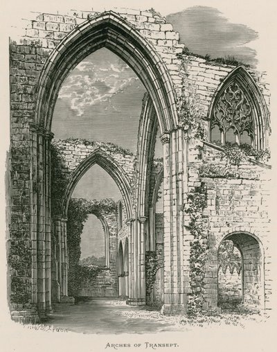 Bolton Priory, Łuki Transeptu autorstwa Alexander Francis Lydon