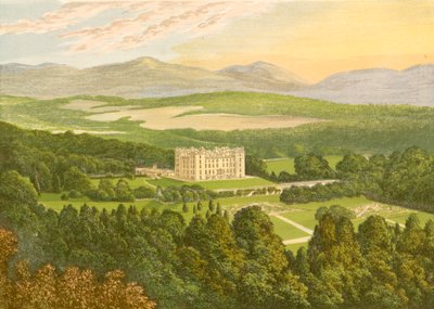 Zamek Drumlanrig autorstwa Alexander Francis Lydon