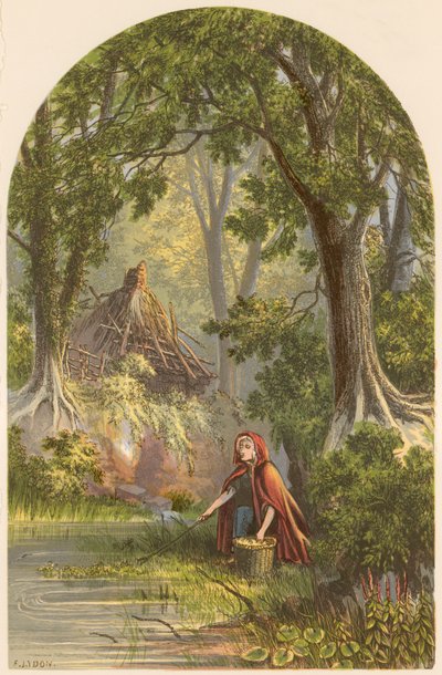 Ilustracja do Opuszczonej wioski złotnika autorstwa Alexander Francis Lydon