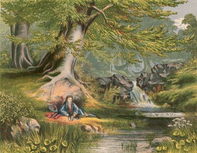 Ilustracja do Elegii Graya autorstwa Alexander Francis Lydon