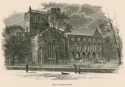 Opactwo Jedburgh, od północnego wschodu autorstwa Alexander Francis Lydon