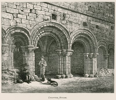 Opactwo Kirkstall, Kapitularz autorstwa Alexander Francis Lydon