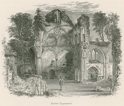 Opactwo Netley, Południowa Transept autorstwa Alexander Francis Lydon