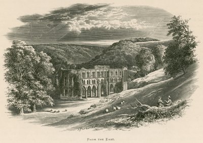 Opactwo Rievaulx, od wschodu autorstwa Alexander Francis Lydon