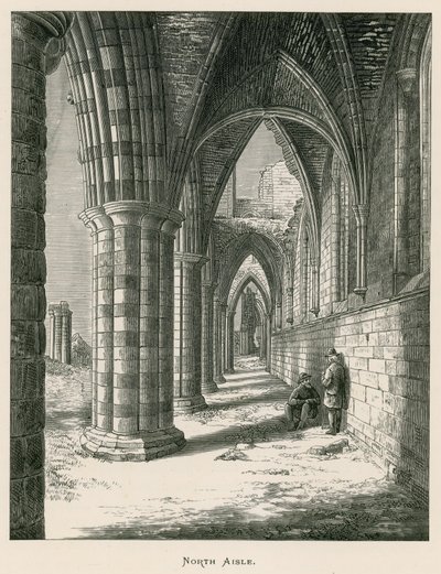 Opactwo Whitby, nawa północna autorstwa Alexander Francis Lydon