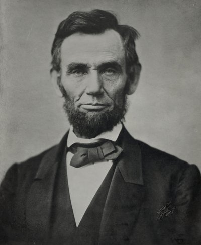 Abraham Lincoln autorstwa Alexander Gardner