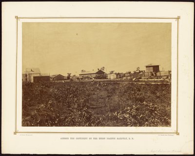 [Depot, Lawrence, Kansas] autorstwa Alexander Gardner
