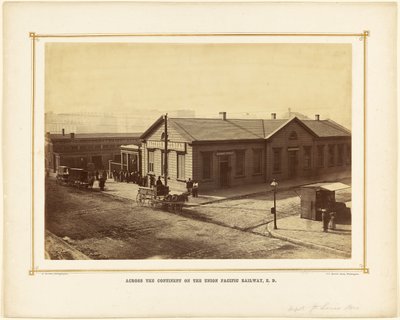 [Depot St. Louis, Missouri]. autorstwa Alexander Gardner