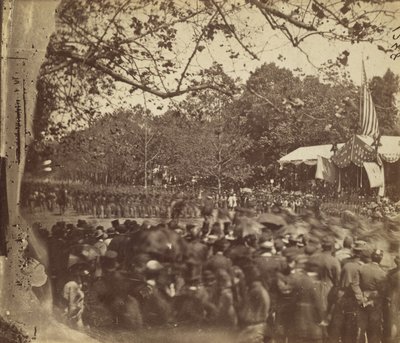 [Grand Army Review, Washington, DC], maj 1865. autorstwa Alexander Gardner