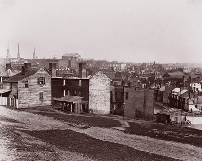 Richmond po ewakuacji, 1865. autorstwa Alexander Gardner
