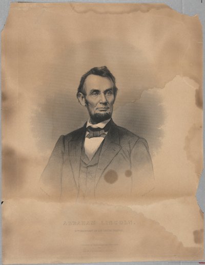 Abraham Lincoln autorstwa Alexander Hay Ritchie