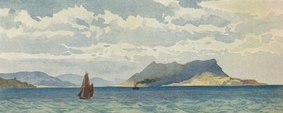 Gibraltar z Zachodu, ok. 1880 1905. autorstwa Alexander Henry Hallam Murray