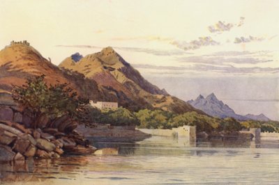 Ana Sagar, Ajmere (kolor lito) autorstwa Alexander Henry Hallam Murray