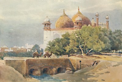 Jumma Musjid, Agra, ok. 1880 1905. autorstwa Alexander Henry Hallam Murray