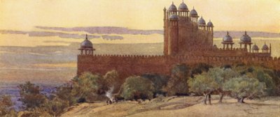Meczet i Brama Zwycięstwa, Fatehpur Sikri autorstwa Alexander Henry Hallam Murray