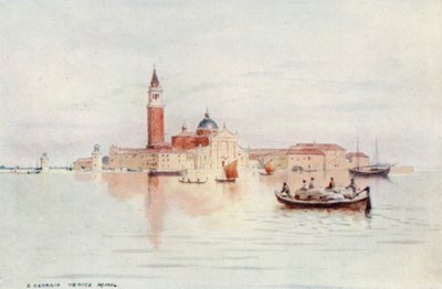 Wenecja, San Giorgio (kolor lito) autorstwa Alexander Henry Hallam Murray