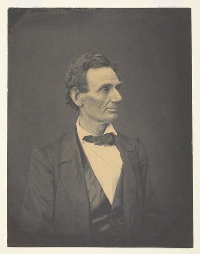 Abraham Lincoln, Springfield, Illinois autorstwa Alexander Hesler
